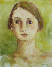 Woman on Green